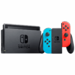 Console Nintendo Switch avec paire de Joy-Con sans fil Rouge et Bleu Neon V3