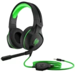 Casque de jeu 400 pour HP Pavilion – Filaire – Noir et vert