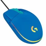 Souris Gaming filaire Logitech G203 Lightsync RGB pour PC, Mac Bleu