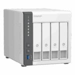 Serveur NAS QNAP TS433, ARM Cortex-A55 Quad-Core 2.0 GHz , 4GB de Ram, 4 baies nu sans disque dur
