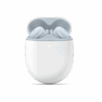 Ecouteurs sans fil Google Pixel Buds A-Serie à reduction de bruit passive Blanc et Bleu