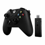 Manette de Jeu Microsoft Xbox avec adaptateur sans-fil