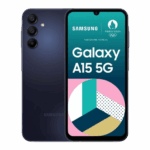 Smartphone Samsung Galaxy A15 6,5″ 5G Double nano SIM 128 Go de Couleur Bleu nuit